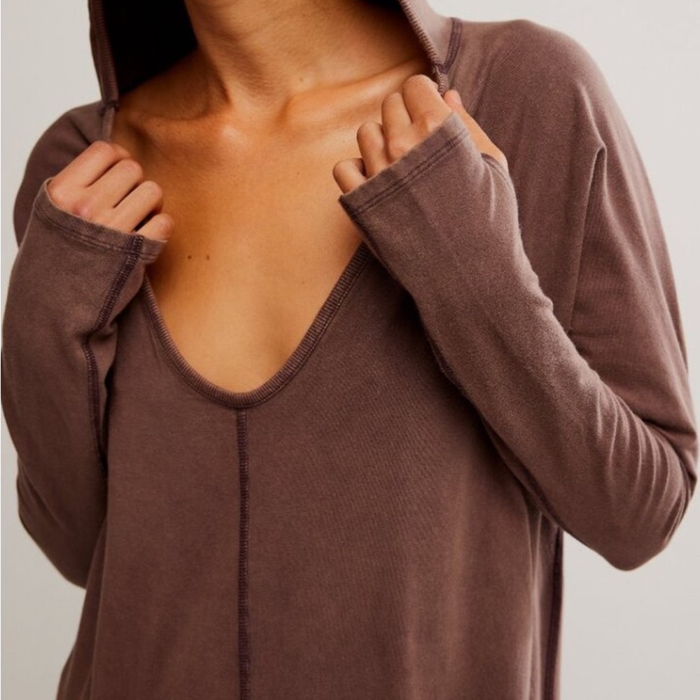 NWT Free People Size L- Brown hot shot onesie - Picture 8 of 10